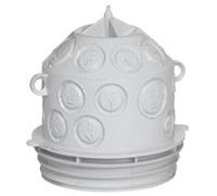 Legrand 089553 Boîte Pieuvre pour Point de Centre Batibox Béton, Ø85mm
