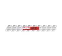 Legrand 098403 Borne de Raccordement pour Coffrets de Dérivation, 2mm x 25mm, Blanc, Lot de 10