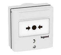 Legrand - Déclencheur manuel blanc pour coupure un contact Blanc G