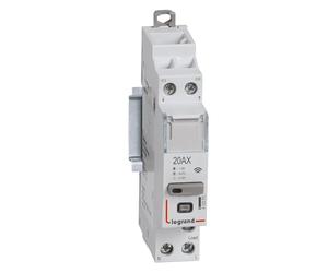 LEGRAND - 199122- Contacteur modulaire silencieux connecté Drivia with Netatmo - Compatible avec l'App Home + Control et le délesteur connecté - Emballage BTC - Gris