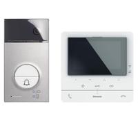 Bticino Video-Set Classe 100X16E avec connexion WLAN, caméra grand angle, écran tactile 7 pouces, extensible à une/deux maisons familiales, 364932
