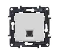 Legrand 398253 - Prise RJ11 composable pour installation encastrée - Gamme Niloé Step - Blanc