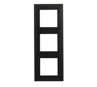 Legrand 398277 - Cadre triple de la gamme Niloé Step pour installation composable, couleur anthracite