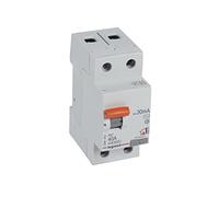 Legrand 402057E, interrupteur différentiel, 2P 40 A, sensibilité de 30 mA C, RX3