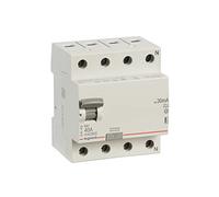 Disjoncteur FI RX3 40A 4 pôles 30mA type A - Protecteur de courant 4-cl 402075