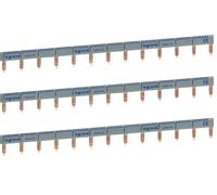 Legrand 404926E Peigne d'alimentation, distributeur, unipolaire 13 modules, 1 phase, 1 phase neutre, grande capacité, blanc (Lot de 3)