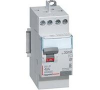 Interrupteur différentiel 2P 230V~ 40A type AC 30mA - 2 modules