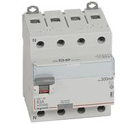 Legrand 411666E Interrupteur différentiel 4P 63A sensibilité 300mA C DX3