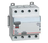 Legrand Interrupteur différentiel DX³-ID 411695 4P 400V 40A Type F 30mA 4 modules Aluminium