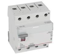 Legrand Disjoncteur différentiel 411764 25 A 400 V Type A 4P 30 mA
