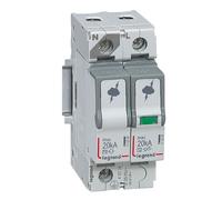 Legrand Parafoudre type T2 Imax 20 kA/pôle 1P+N 320 V~ 2 modules
