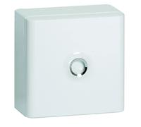 Coffret multimédia basique avec brassage - équipé et précâblé 4 prises RJ45