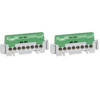 Legrand 4832 Bornier de terre 8x16mm2 (Lot de 2)