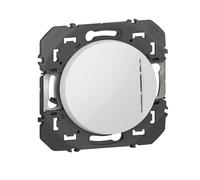 Legrand 600009 Interrupteur ou va-et-vient avec voyant témoin dooxie, 10AX 250V~, finition blanc