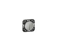 Legrand 600102 Double interrupteur ou va-et-vient dooxie 10AX 250V~ finition alu