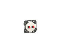 Legrand 600382 Prise haut-parleur double dooxie, finition blanc