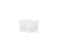 Legrand 600692 Prêt-à-poser dooxie créer un va-et-vient avec 1 commande sans fil et 1 interrupteur 230V~ livré complet, blanc