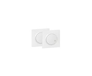 Legrand 600692 Prêt-à-poser dooxie créer un va-et-vient avec 1 commande sans fil et 1 interrupteur 230V~ livré complet, blanc