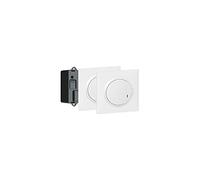 Prêt à poser va-et-vient avec 2 commandes sans fil et 1 micromodule complet Dooxie - Blanc - 600699