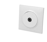 Legrand Prise TV dooxie one 600751 étoile blindée blanche plaque carrée et griffes