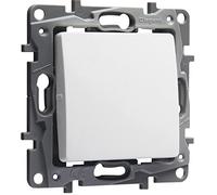 Legrand 664701 Interrupteur ou commutateur Niloé, 10 Ax- 250 V~, blanc