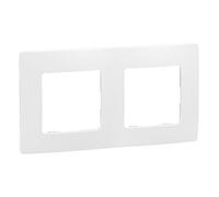 Legrand - 665002 - Cadre 2 éléments blanc Niloe réf. 6560810102