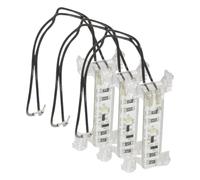 Legrand 665090 Voyant lumineux pour interrupteur bipolaire et permutateur Mosaic et Céliane, 230V, 0,15mA (Lot de 3)