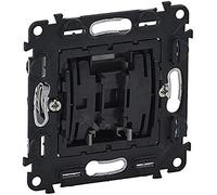 Legrand Interrupteur croisé 752007 - 10 A, bouton + interrupteur, gris
