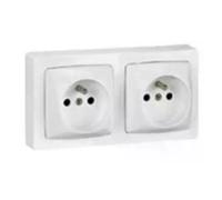 Legrand 86078 - double prise 2P+T