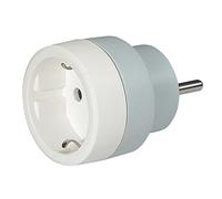 Legrand Adaptateur LEG50382 2P+T 16A 230V Schuko vers prise française Gris/Blanc