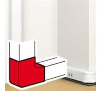 LEGRAND angle plat 90° pour goulotte legrand à clippage direct mosaic 50x80mm blanc Blanc G