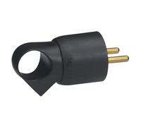 Legrand Black Plug With Eyelet Pull - 050428 [25 Pieces]