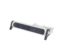 Legrand Bloc multiprises USB C montable et orientable 3 voies 1,5m (Prise européenne) - 694508 [5 Pièces]
