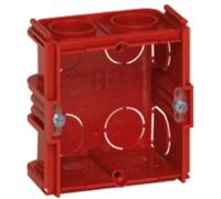 Legrand - Boîte à encastrer carrée Batibox maçonnerie - 1 poste profondeur 40mm