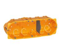 Legrand Boîte d’encastrement Batibox cloisons sèches 3 postes