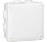 Legrand Boîte de dérivation carrée 094520 – Fermeture 1/4 de tour 100×100 mm Blanc