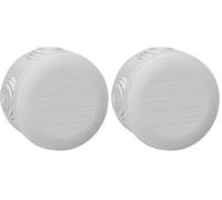 Legrand - Boîte de dérivation ronde - Ø60mm, profondeur 40mm - fermeture par enclipsage - gris (Lot de 2)