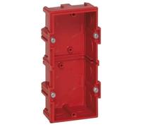 Boîte Batibox maçonnerie carrée 2p profondeur 40mm