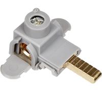Legrand - Borne d'arrivée pour peigne d'alimentation - section 4mm² à 25mm², Gris (Lot de 6)