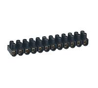 Legrand - Borne de raccordement Nylbloc 12 plots de 16mm² - 76A - noir