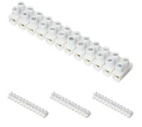 Legrand - Borne de raccordement Nylbloc - 16mm² - 76A - 12 bornes - blanc (Lot de 4)