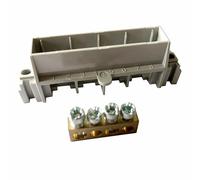 Legrand, Bornier pour répartiteur Plexo S pour pièces humides, fournit des connecteurs pour 4 conducteurs de protection, section maximale de 16 mm², 134800