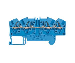 Legrand bornier Viking 3 à ressort - Bleu