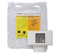 Legrand - Cadre simple pour appareillage Mosaic - pour moulures 12,5mm