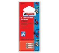Legrand cartouche fusible pour appareils électroniques 3,15a 724w 5x20mm 1068576 Incolore G