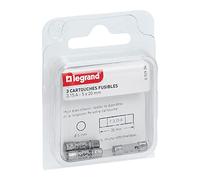 Legrand - Cartouches fusibles pour appareils électroniques - 5x20mm - 3,15A
