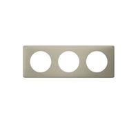LEGRAND - Celiane plaque 3 postes argile
