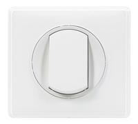 Legrand - Poussoir avec plaque Céliane Soft - 6A - Blanc