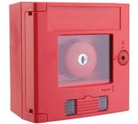 Legrand - Coffret coup de poing rouge avec 2 voyants Rouge G