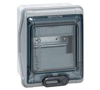 Legrand - Coffret étanche à équiper - 1 rangée 6 modules - 200x164x115,6mm